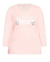 Plus Shine Sleep Top