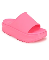Nine West Women's Sunshin Platform Pool Slide Sandals
