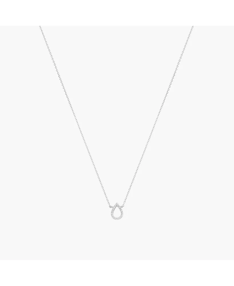 Livia Teardrop Pendant Necklace