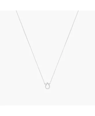 Livia Teardrop Pendant Necklace