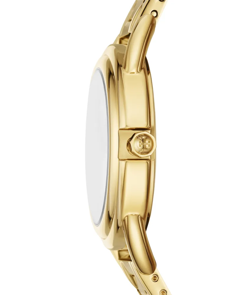 Tory Burch Women's The Miller Gold-Tone Stainless Steel Bracelet Watch 34mm