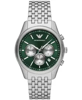 Emporio Armani Men's Chronograph Stainless Steel Bracelet Watch 41mm