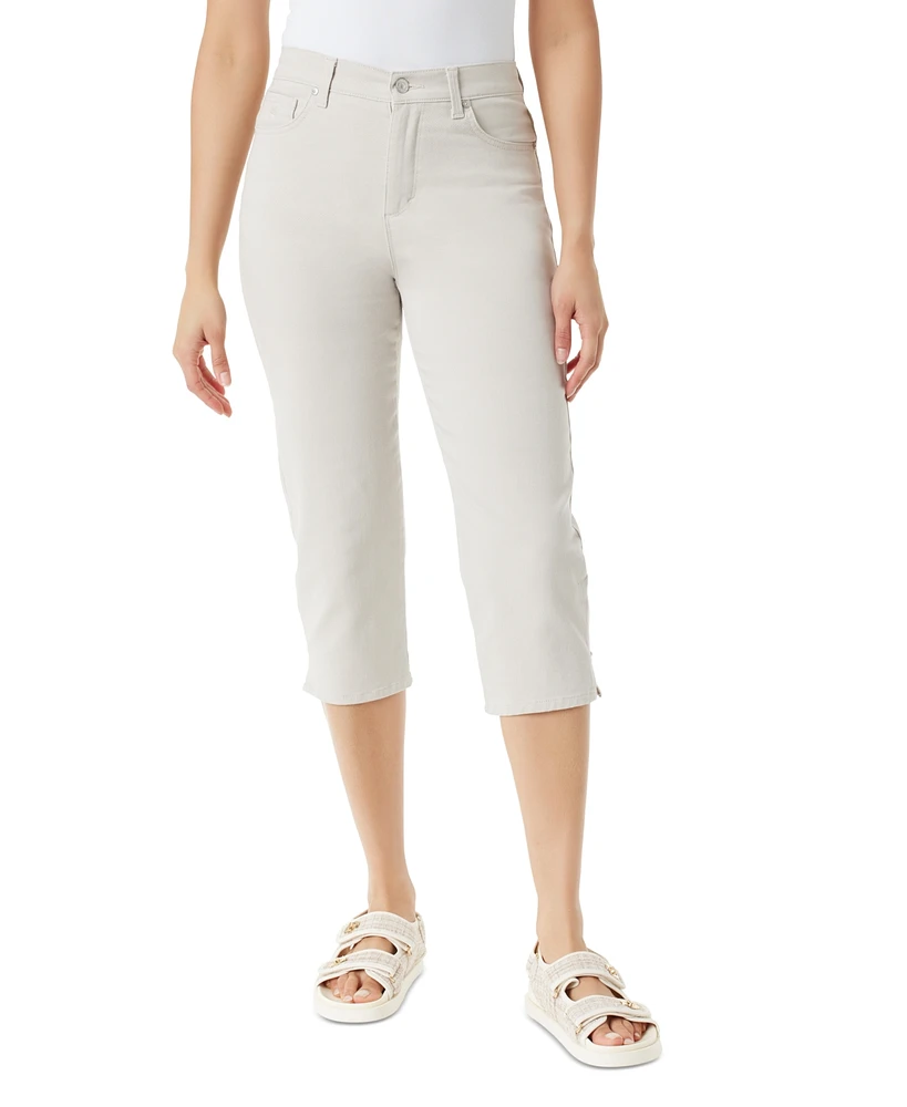 Gloria Vanderbilt Women's Amanda High-Rise Straight-Leg Capri Jeans