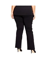 Plus Size Smart Bengaline Pant