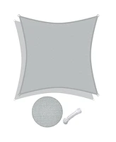 10x10 Ft 97% Uv Block Square Sun Shade Sail Canopy Cover Net Outdoor Yard