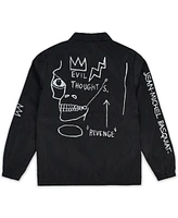 Reason Men's Basquiat King Pleasure Coach Jacket