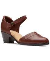 Clarks Women's Emily 2 Ketra Ankle-Strap Pumps