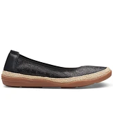 Clarks Women's Elaina Rae Textured Jute-Trim Flats