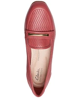 Clarks Women's Juliet Aster Slip On Loafer Flats