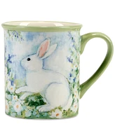 Certified International Easter Morning Mugs, Set of 4