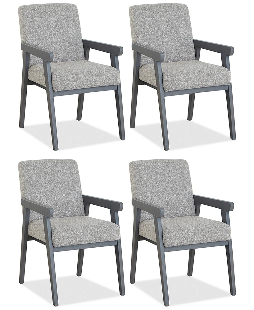 Closeout! Atwell 4pc Arm Chair Set