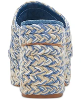 Dolce Vita Women's Lady Raffia Espadrille Platform Sandals