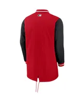 Men's Nike Red Cincinnati Reds Dugout Performance Full-Zip Jacket