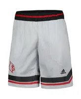 Men's adidas Gray Louisville Cardinals Swingman Aeroready Basketball Shorts