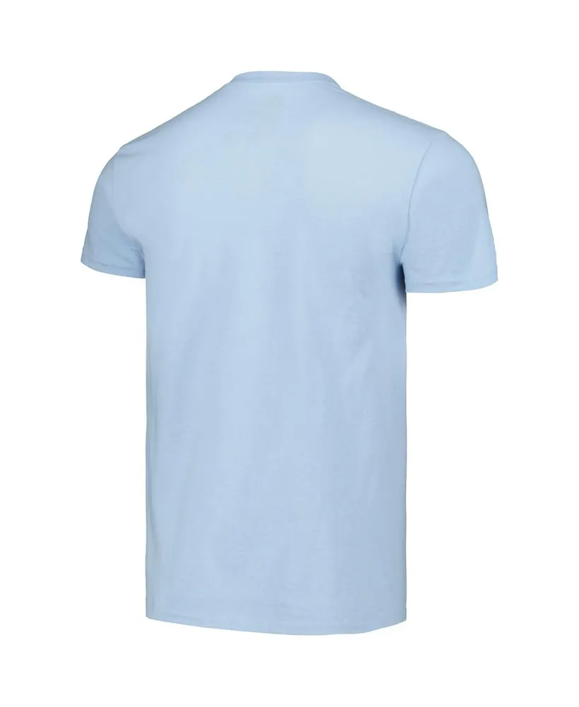 Men's and Women's Light Blue Odb License T-shirt