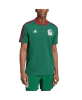 Men's adidas Green Mexico National Team Dna Aeroready Polo Shirt