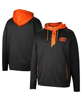 Men's Colosseum Florida Gators Luge 3.0 Quarter-Zip Hoodie