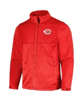 Men's Dunbrooke Heather Red Cincinnati Reds Explorer Full-Zip Jacket