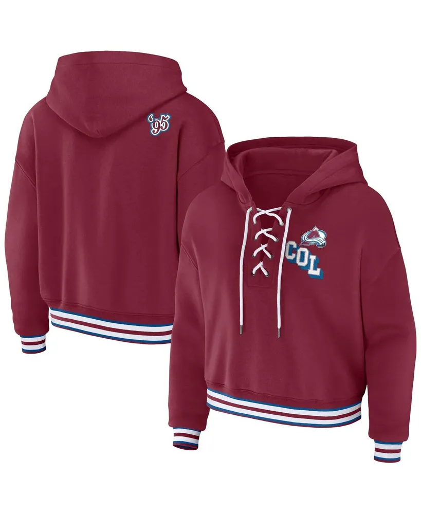 Women's WEAR by Erin Andrews Heather Gray Colorado Avalanche Logo Pullover  Hoodie & Pants Sleep Set