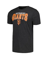 Men's Concepts Sport Charcoal, Black San Francisco Giants Meter T-shirt and Pants Sleep Set