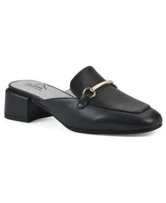 Cliffs by White Mountain Quin Low Block Heeled Mule
