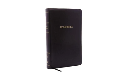 Kjv Holy Bible- Personal Size Giant Print Reference Bible, Black Leather- Look, 43,000 Cross References, Red Letter, Comfort Print- King James Version