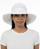 Giani Bernini Women's Open Inset Band Straw Cloche Hat