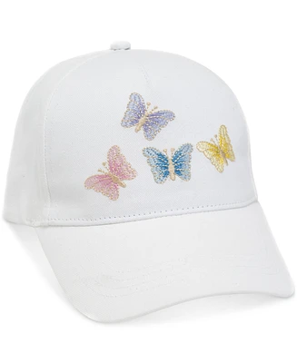 Collection Xiix Women's Embroidered Butterflies Baseball Cap