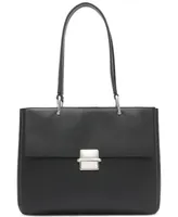 Calvin Klein Clove Push-Lock Triple Compartment Tote Bag