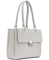 Calvin Klein Clove Push-Lock Triple Compartment Tote Bag