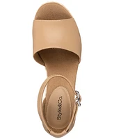 Style & Co Women's Seleeney Wedge Sandals, Created for Macy's
