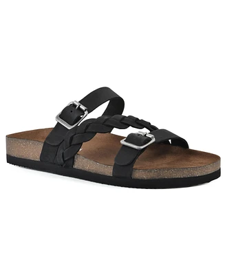 White Mountain Huntington Footbed Sandals
