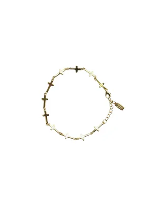 Allison Avery Cross Link Bracelet