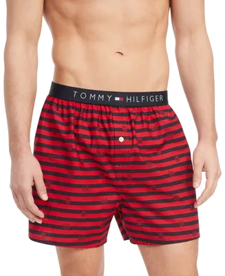 Tommy Hilfiger Men's Striped Woven Boxers