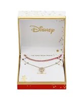 Disney Crystal Minnie Mouse Layered Necklace