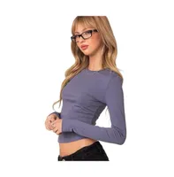 Women's Tay long sleeve top - Dark