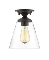 Trade Winds Coolidge Semi-Flush Mount Ceiling Light in Oil Rubbed Bronze