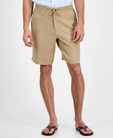 Club Room Men's 100% Linen Drawstring Shorts, Created for Macy's