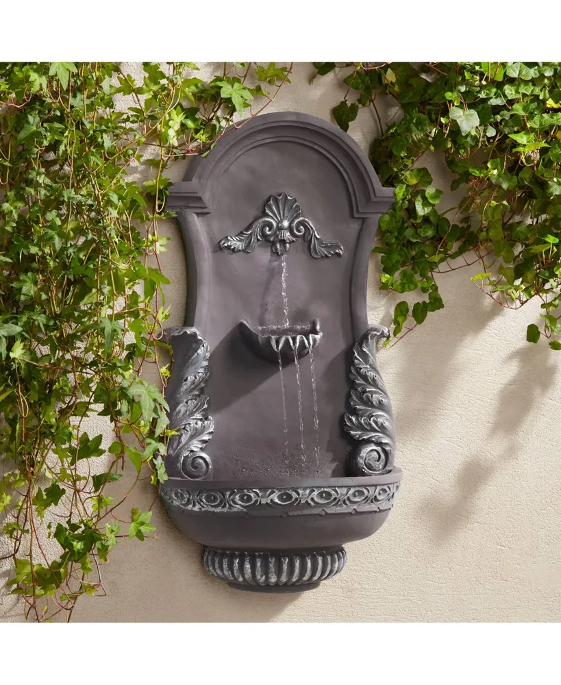 Tivoli Rustic Outdoor Wall Water Fountain 2