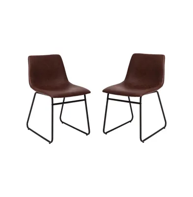 Carrollton 18 Inch Bucket Seat Dining Chairs