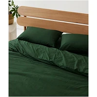Pact Cotton Cool-Air Percale Duvet Cover