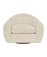 Molly Upholstered Swivel Accent Chair