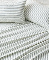 Premium Comforts Striped Wrinkle Resistant Microfiber 4-Pc. Sheet Set, Queen - Stripe