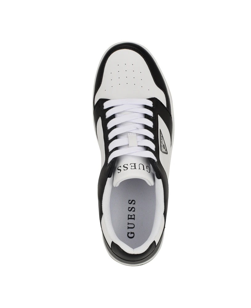 Guess Men's Udolf Low Top Lace Up Fashion Sneakers