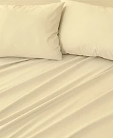 Premium Comforts Solid Microfiber Ultra Soft 3-Pc. Sheet Set, Twin