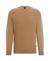 Boss by Hugo Men's Color-Blocking And Mesh Detail Sweater