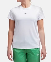 Reebok Women's Active Identity Performance Logo Tech T-Shirt