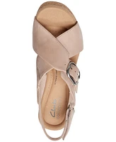 Clarks Women's Giselle Dove Wedge Sandals