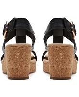 Clarks Giselle Style Wedge Heel Platform Sandals