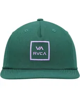 Men's Rvca Green Freeman Snapback Hat